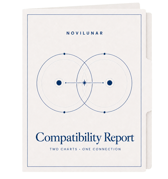 Novilunar Compatibility Report presented as an illustrated report file